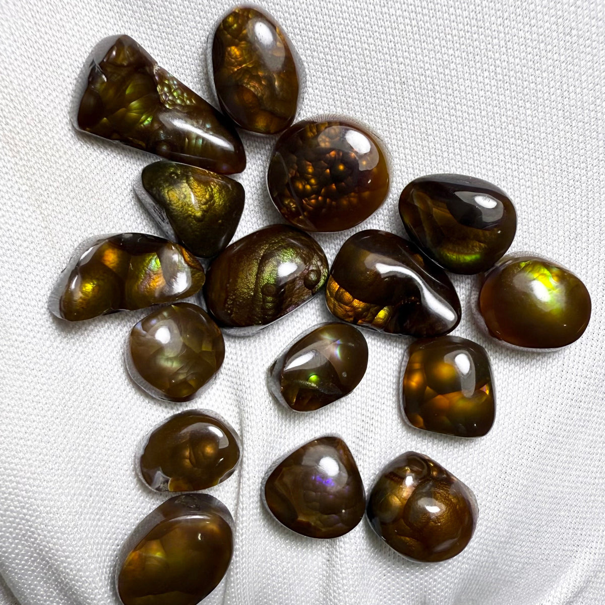 Gemstone Pairs & Lots Fire Agate - 55.1ct 21