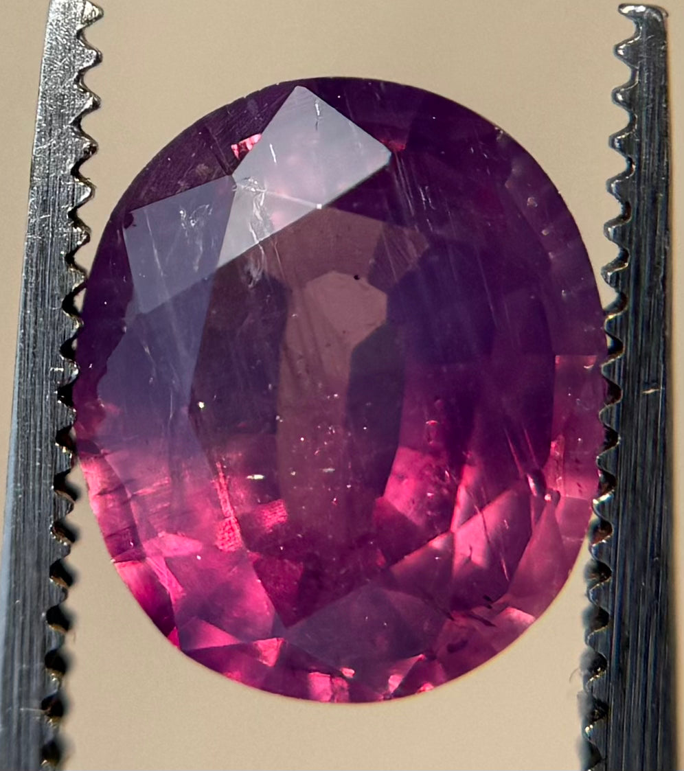 Bi-Color Kashmiri Sapphire - 2.3ct