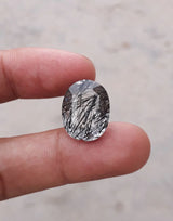 Black Rutile Quartz - 15ct