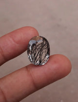 Black Rutile Quartz - 15ct