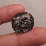 Black Rutile Quartz - 26ct