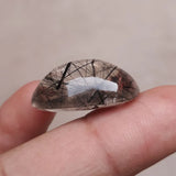 Black Rutile Quartz - 34.5ct