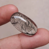Black Rutile Quartz - 21ct