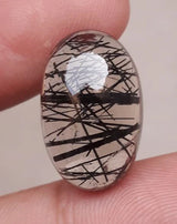 Black Rutile Quartz - 15.3ct