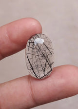 Black Rutile Quartz - 16.8ct