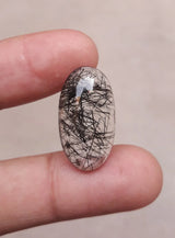 Black Rutile Quartz - 15.9ct