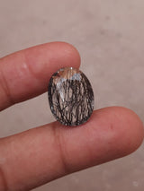 Black Rutile Quartz - 12ct